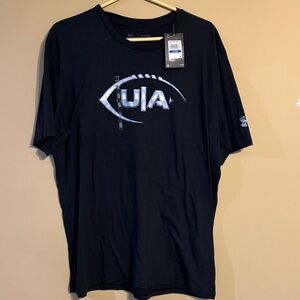 Under Armour Navy Blue Logo Tee